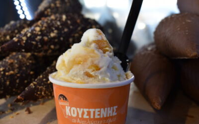 Koustenis, the name that represents authentic, homemade ice cream in Nafplio